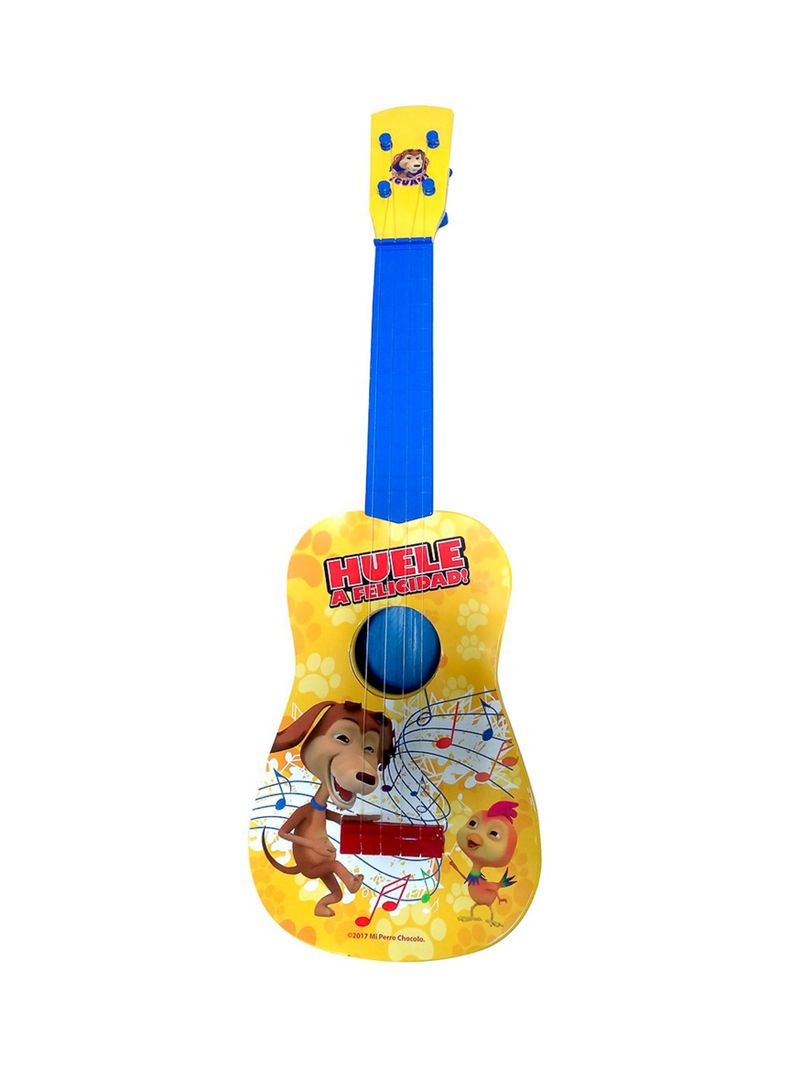 Juguete Musical Guitarra Ukelele Perro Chocolo-0