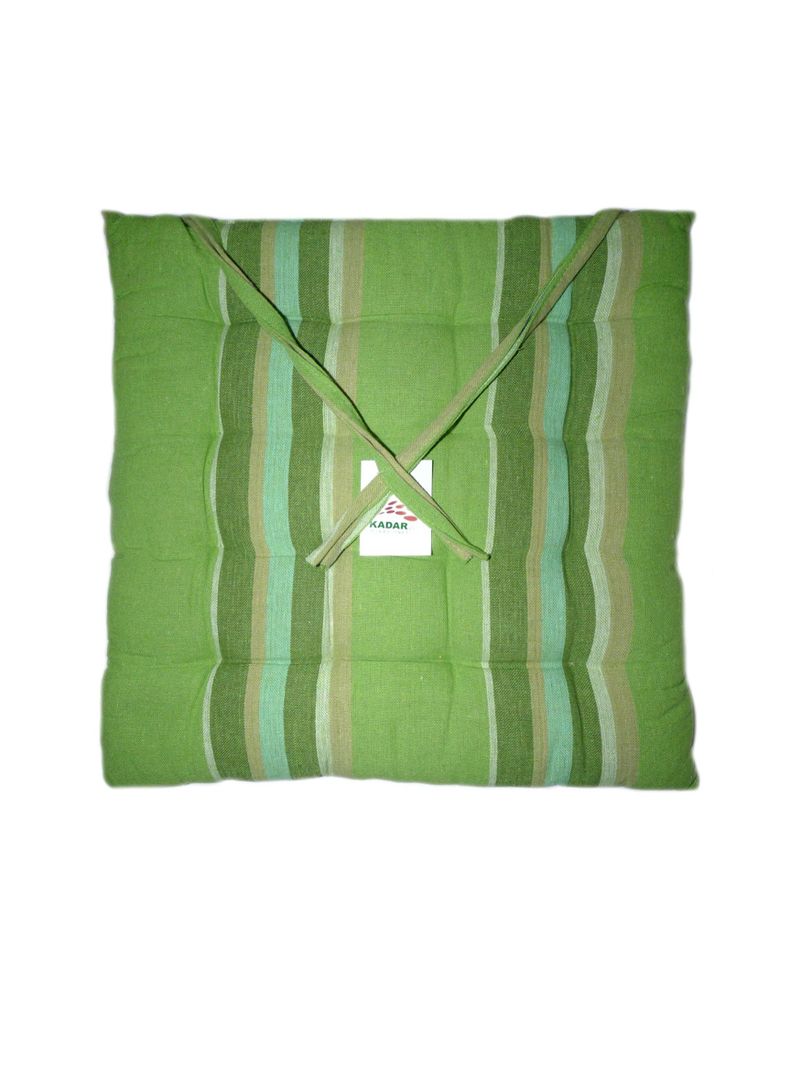 Set Kadar 4 Cojines Líneas Verdes 40 x 40 cm-2
