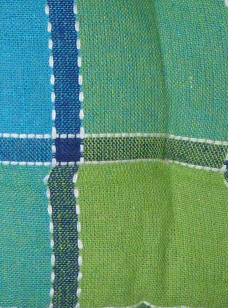 Set Kadar 4 Cojines Cuadros Celestes 40 x 40 cm-1
