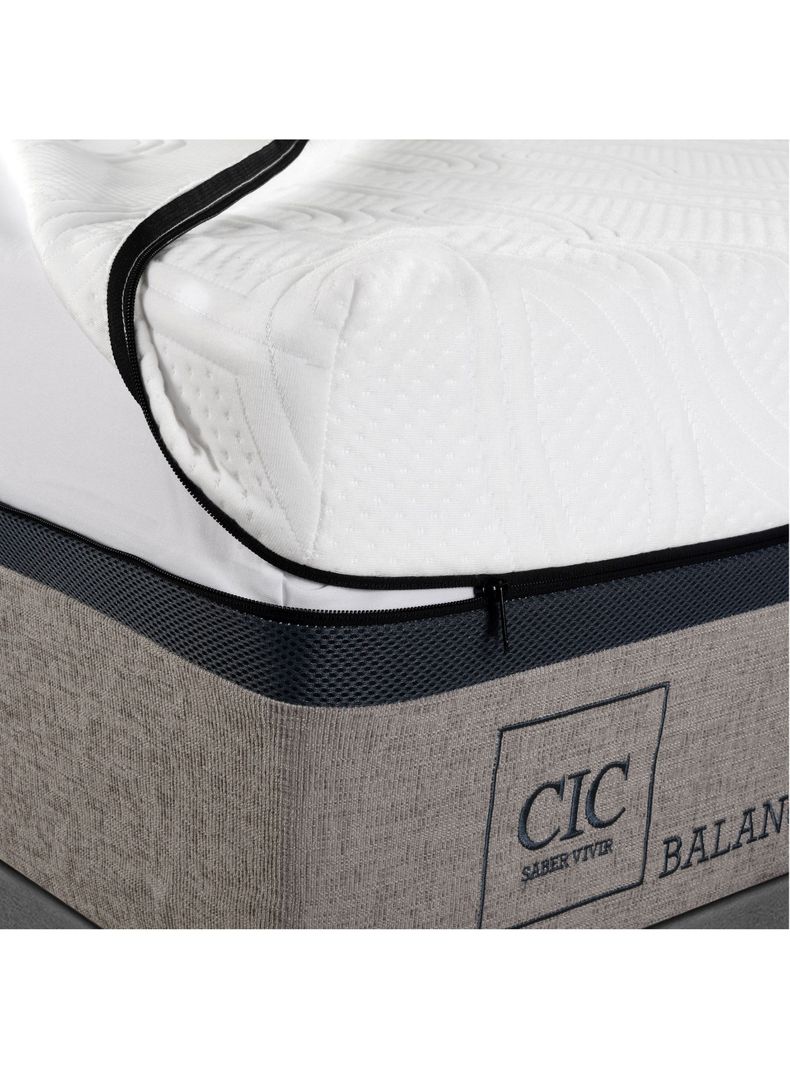 Cama Europea Balance King Base Dividida + Respaldo Eufrates-3