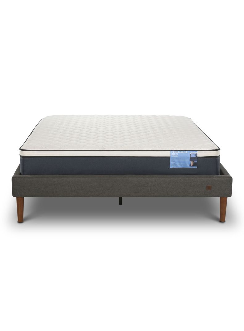 Cama Europea Curve Excellence Plus 2 Plazas N-2