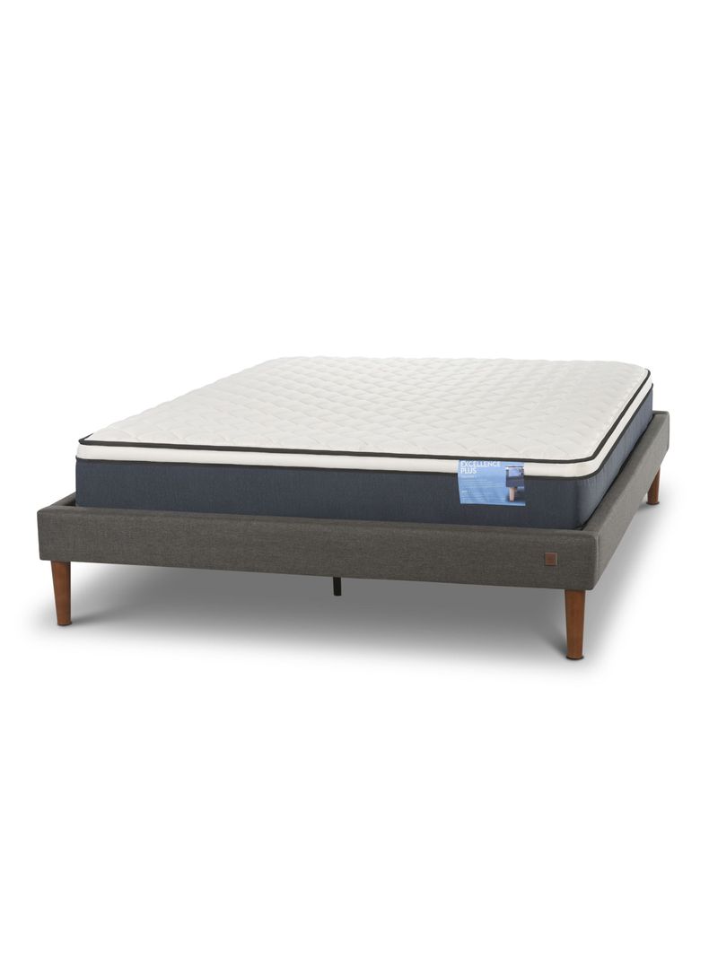 Cama Europea Curve Excellence Plus 2 Plazas N-0