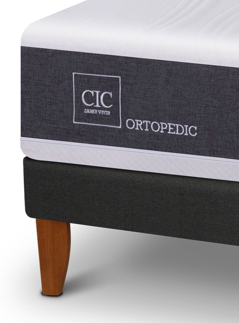 Cama Europea Curve New Ortopedic 1.5 Plazas-3