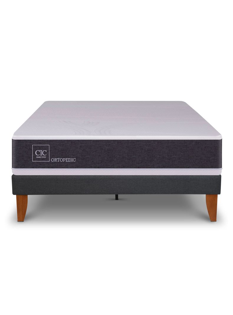 Cama Europea Curve New Ortopedic 1.5 Plazas-2