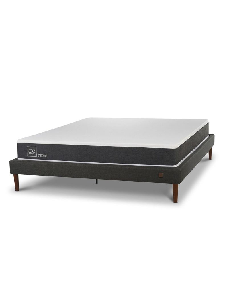 Cama Europea Curve New Ortopedic 2 Plazas-0