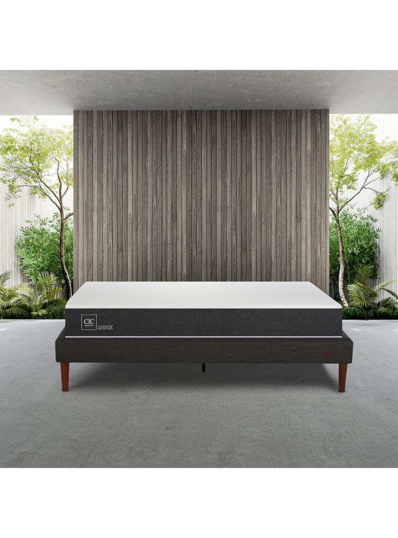 Cama Europea Curve New Ortopedic 2 Plazas Almohada-4