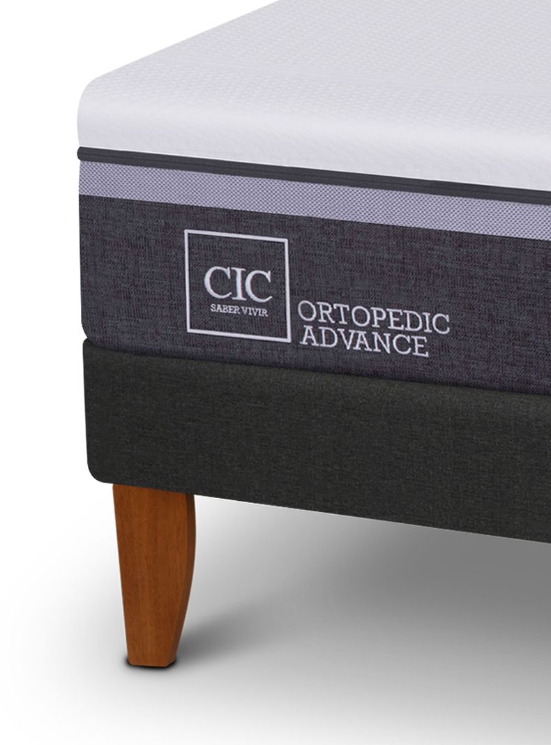 Cama Europea Curve Ortopedic Advance 1.5 Plazas-3