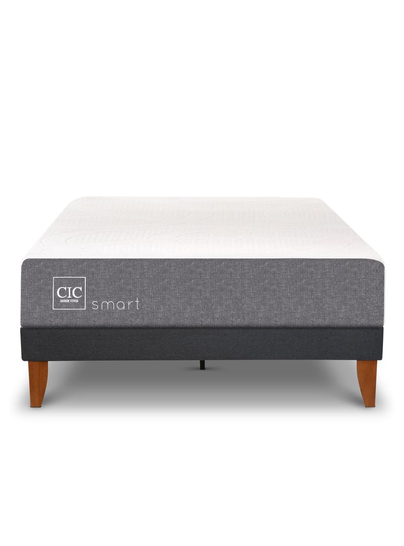 Cama Europea Curve Smart 1.5 Plazas-2