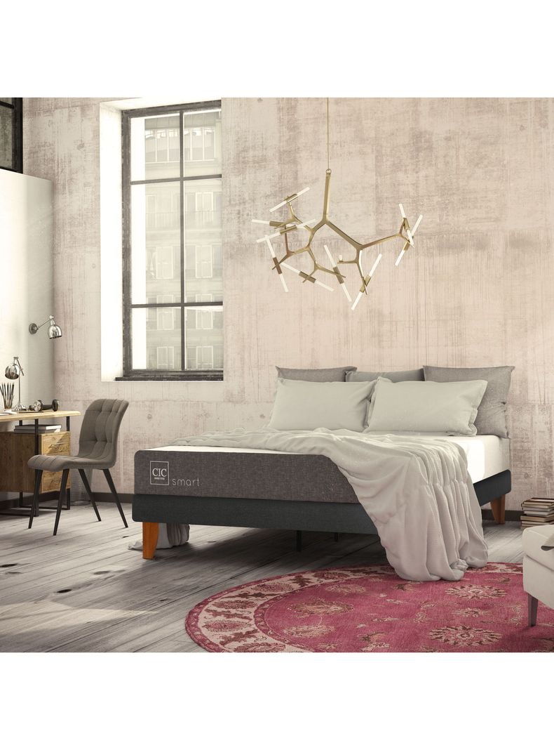 Cama Europea Curve Smart 1.5 Plazas-4