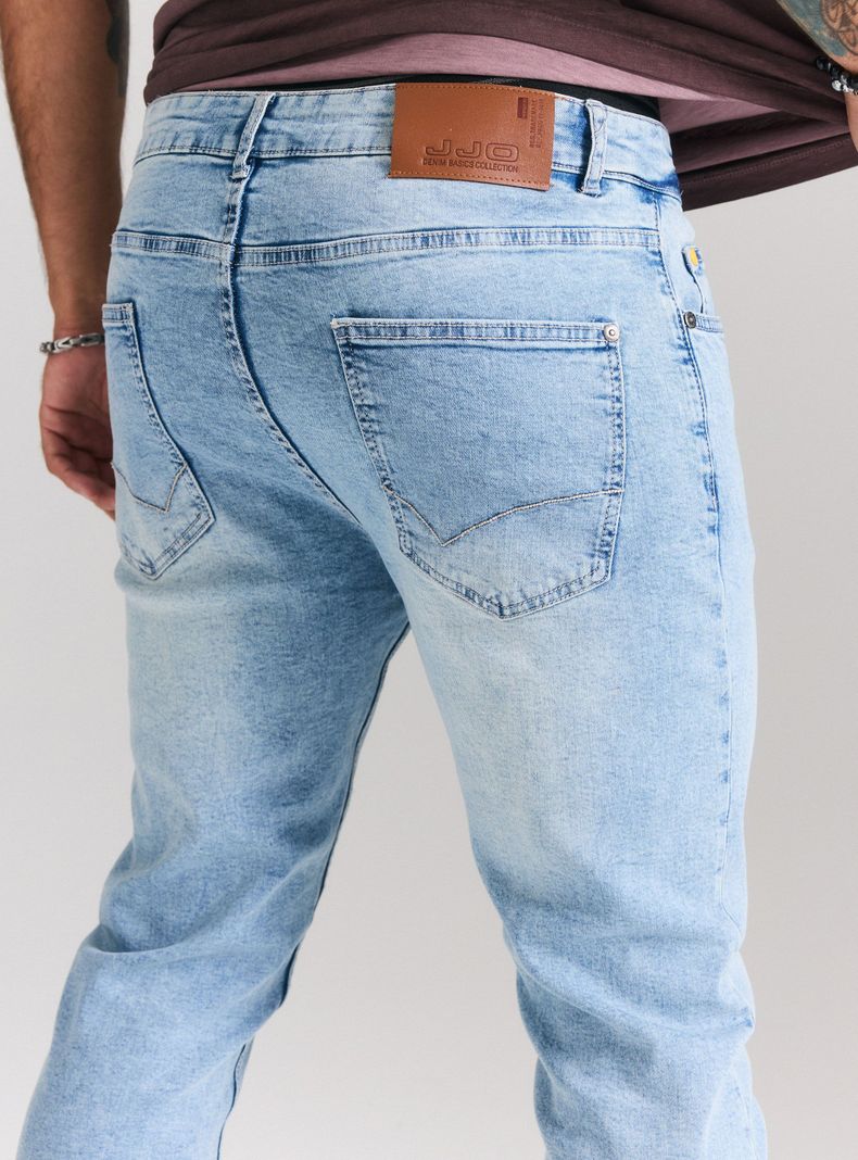 Jeans Skinny Fit Claro 1 Año-3