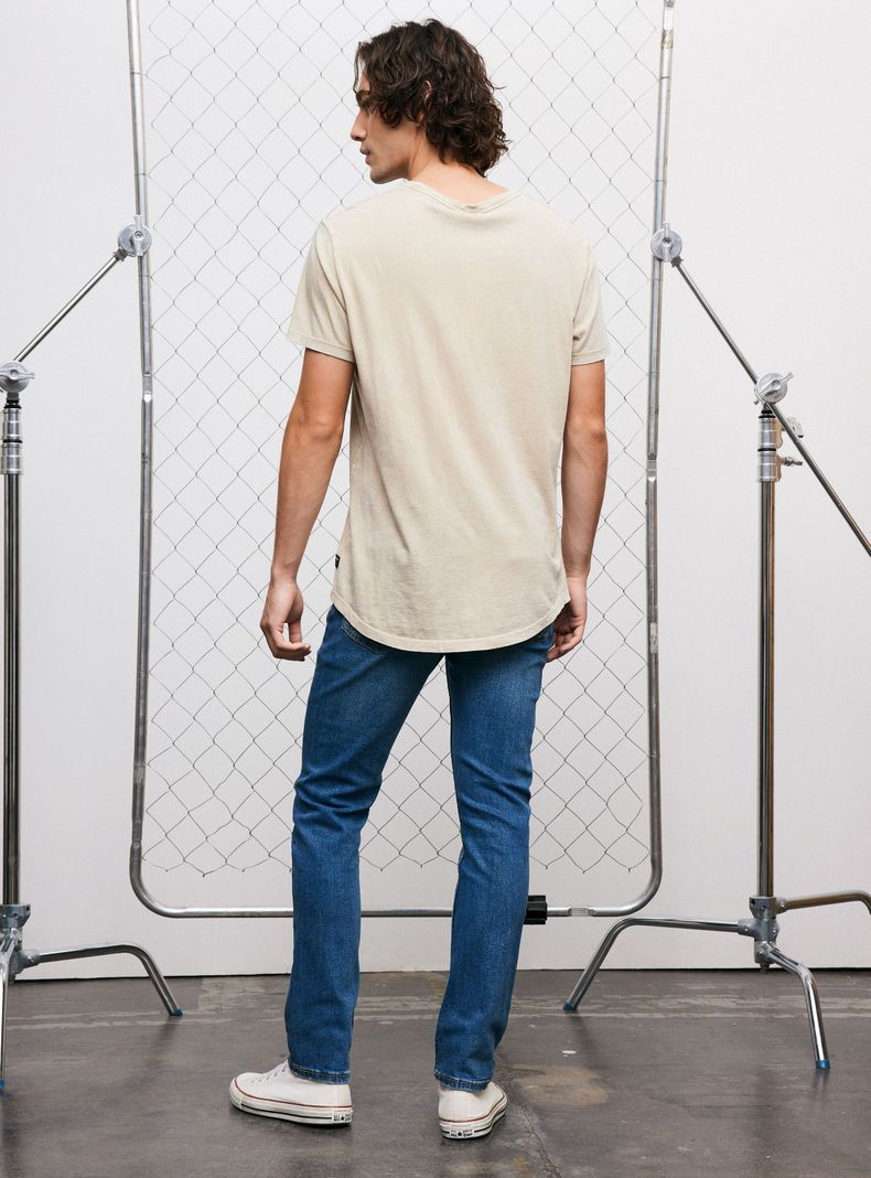 Jeans Cinco Bolsillos Skinny 1 Lavado-5