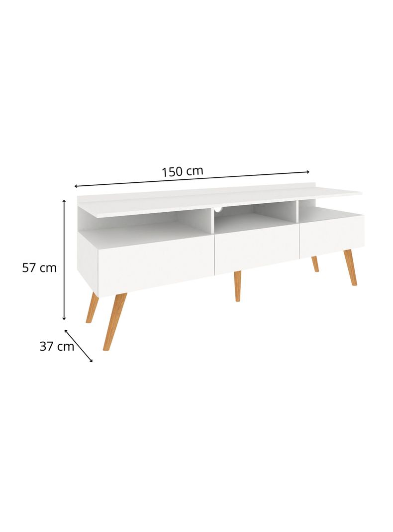 Rack 55" 3 Puertas 3 Nichos-1