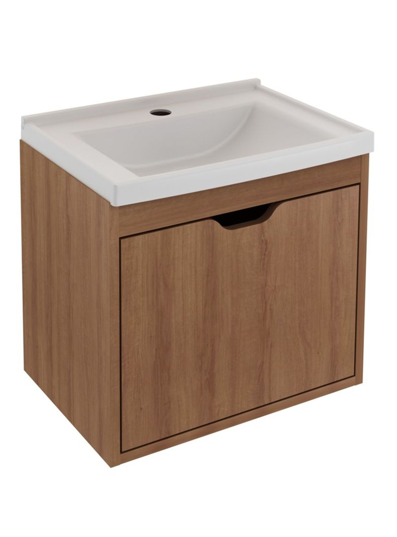 Mueble Baño Aéreo 1 Puerta + Lavamanos-0