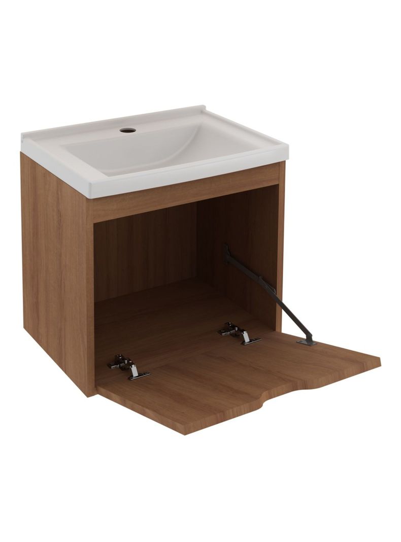 Mueble Baño Aéreo 1 Puerta + Lavamanos-2