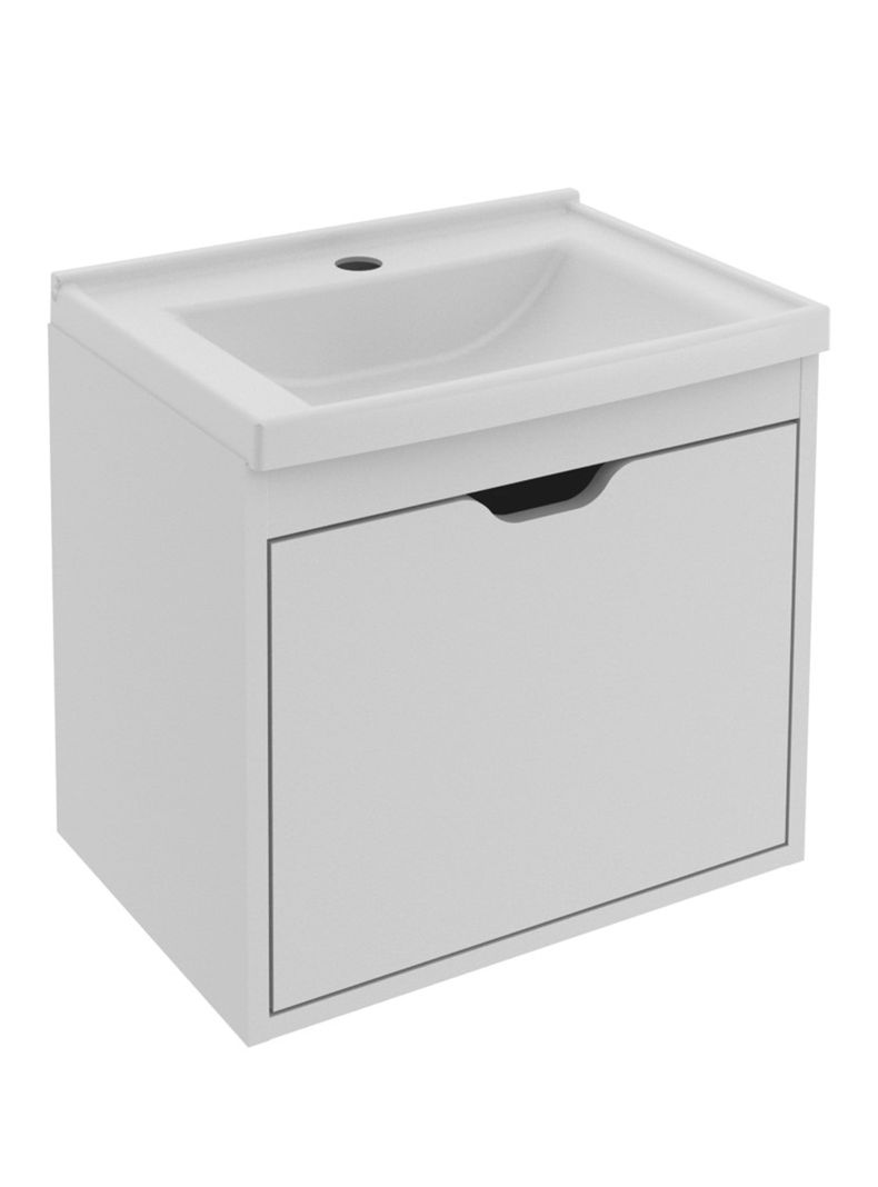 Mueble Baño Aéreo + Lavamanos-0