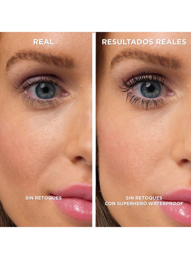 Mascara de Pestañas a Prueba de Agua Super Hero 9 ml-2