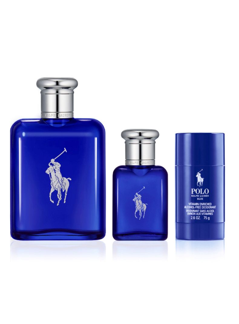 Set Perfume Polo Blue EDT Hombre 125ml + 40 ml + Desodorante 75g Ralph Lauren-0