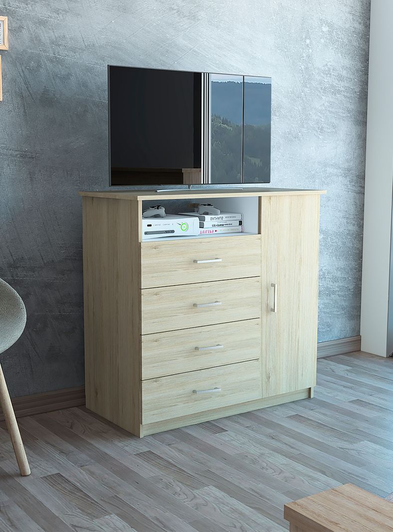 Cómoda Z-91 Beige 4C + 1P-1