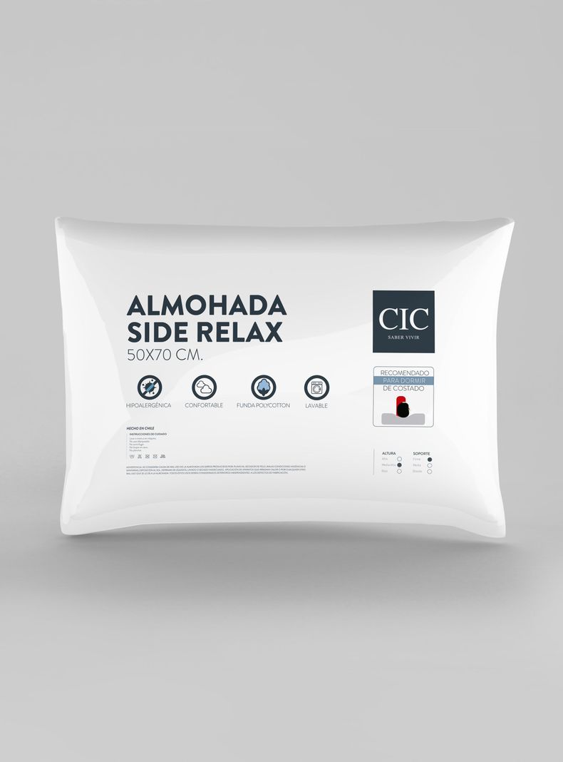 Almohada Fibra Side Relax-0