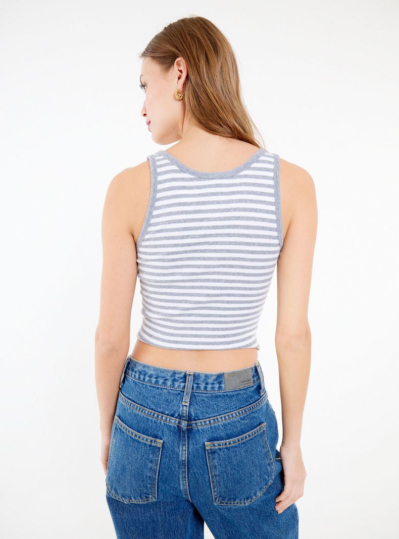 Top Lovemade Gap Stripes Talla S-1