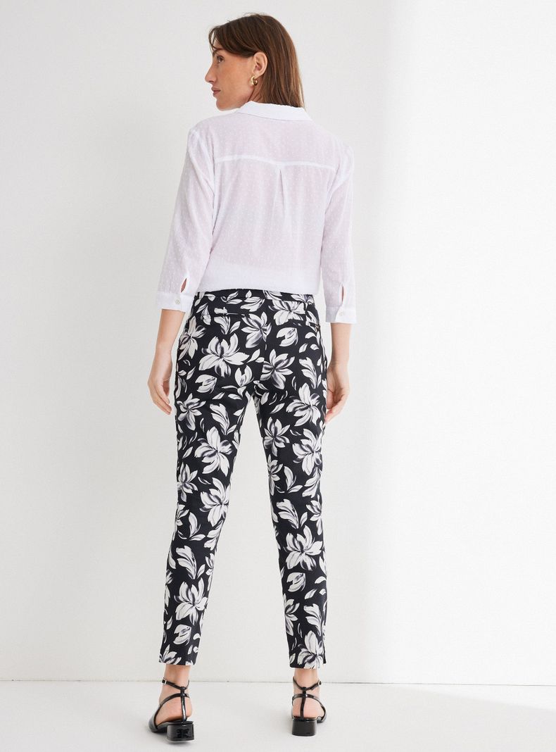 Pantalón Pescador Capri Estampado-5