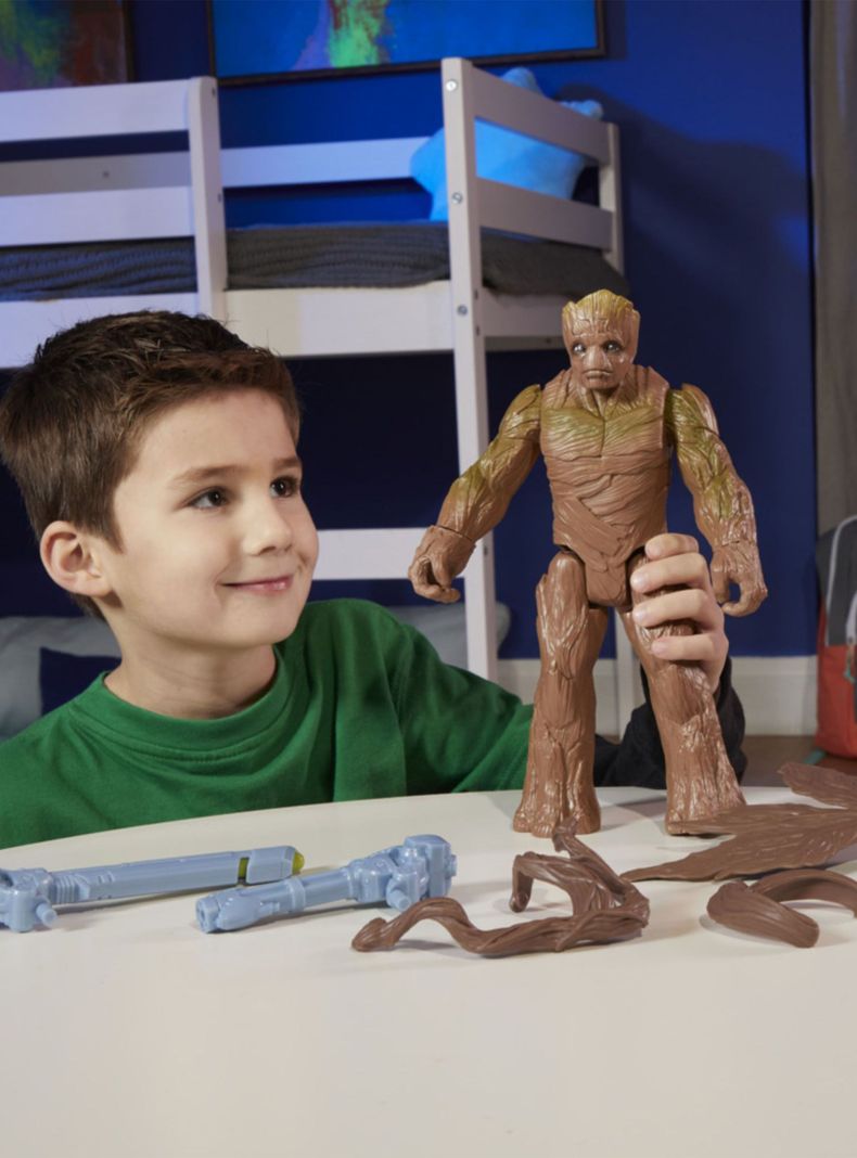 Figura Guardianes Galaxia Blast N Battle Groot-2