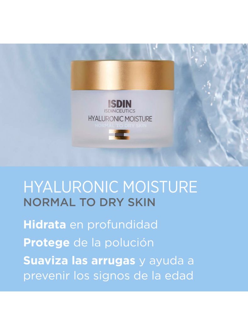 ISDINCEUTICS Crema Hyaluronic Moisture Normal to Dry Skin 50 g-2