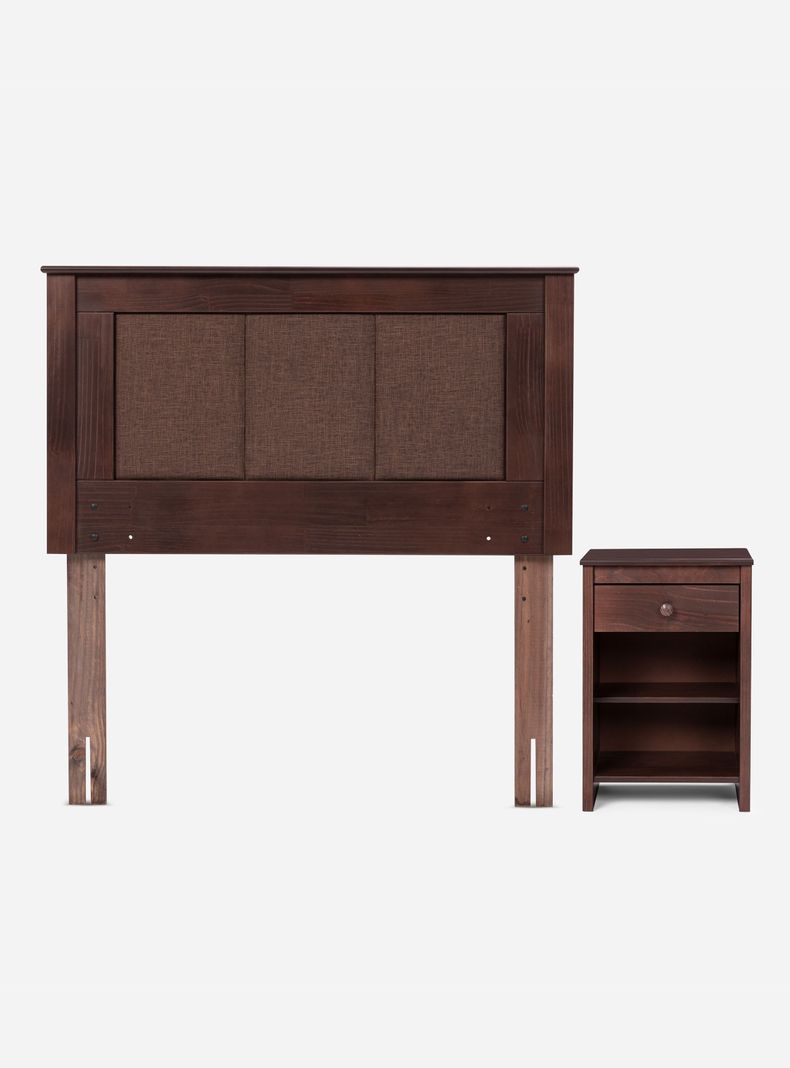 Cama Europea Indie 1 Plaza + Set Muebles Rachel-2