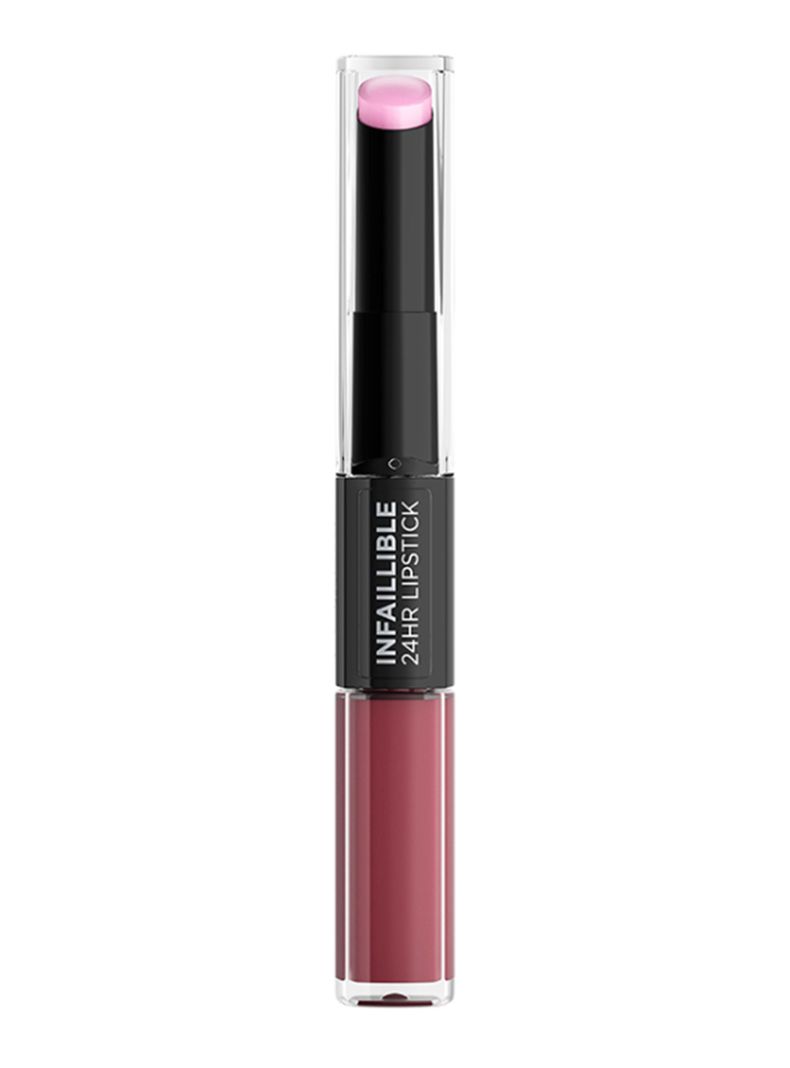 Labial Infallible 24h 2-Step 209 Violet Parfait-0