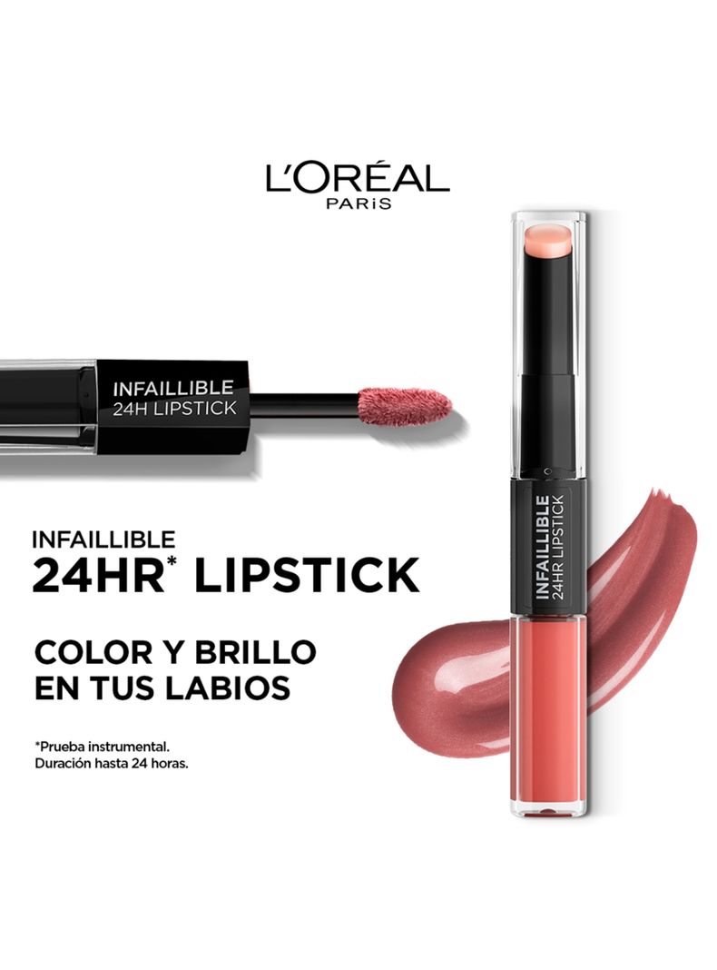 Labial Infallible 24h 2-Step 801 Toujours Toffee-2