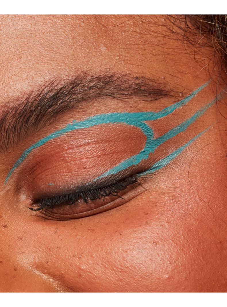 Delineador de Ojos Líquido Vivid Bright Liquid Liner Cyan Simp 2 ml-3
