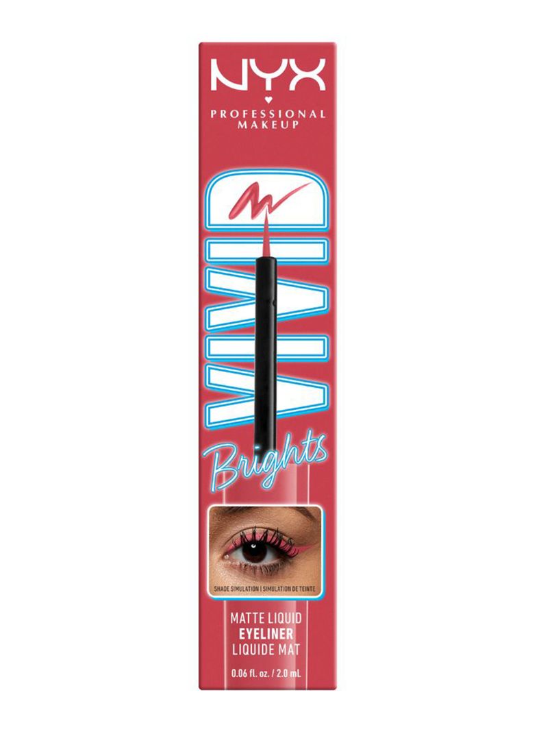 Delineador de Ojos Líquido Vivid Bright Liquid Liner On Red 2 ml-4