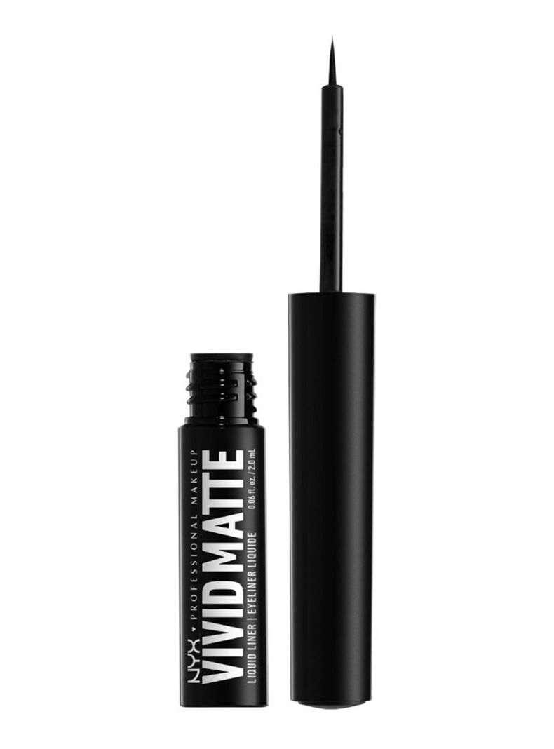 Delineador de Ojos Líquido Vivid Matte Liquid Liner Black 2 ml-0