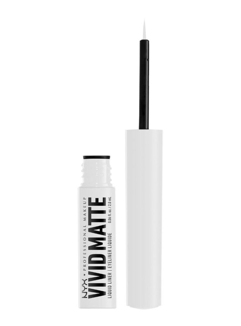 Delineador de Ojos Líquido Vivid Matte Liquid Liner White 2 ml-0