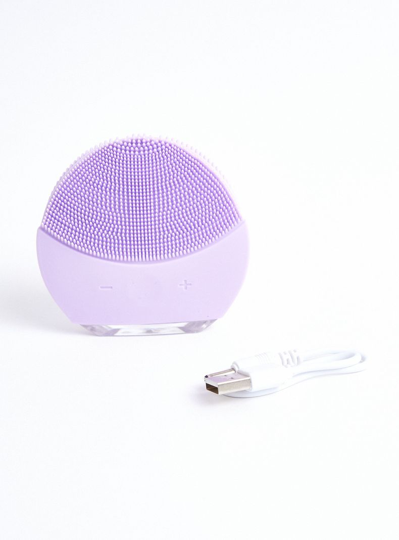 Limpiador Facial Usb Lila-0