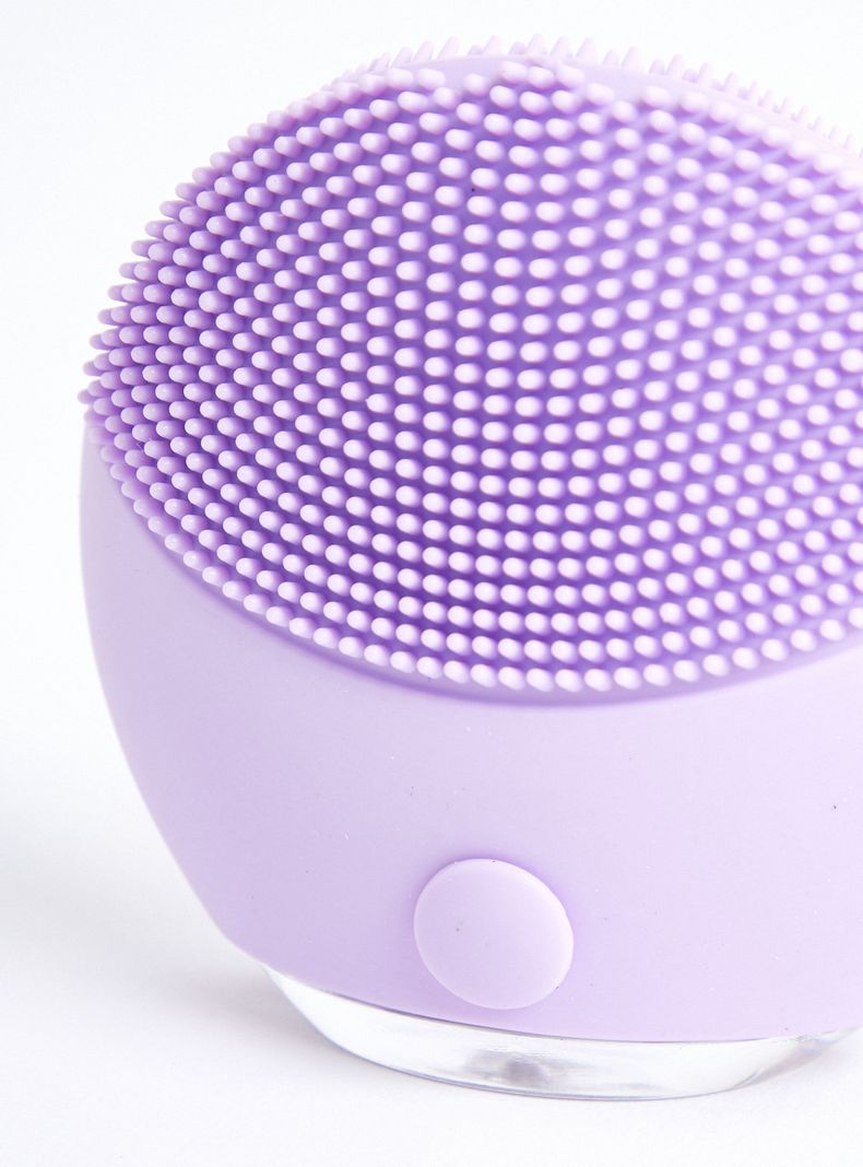 Limpiador Facial Usb Lila-1