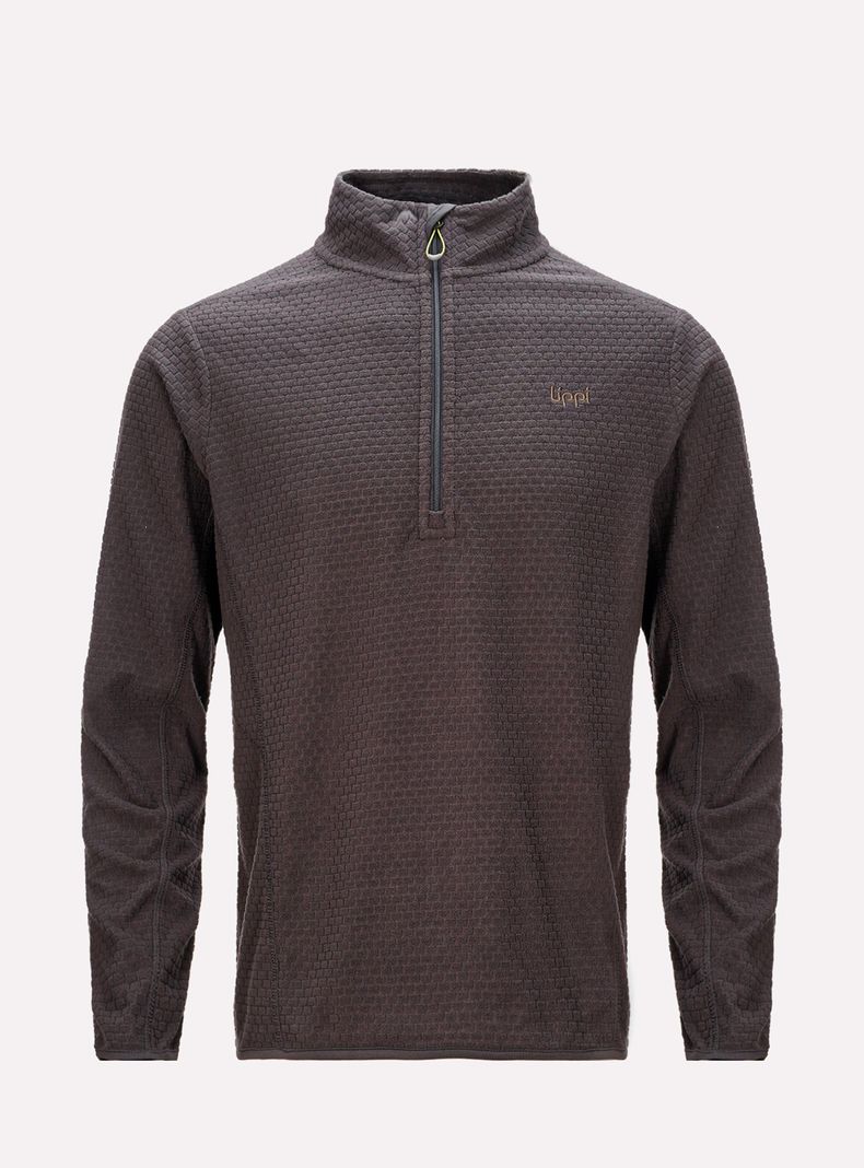 Polerón Mild Nano-F 1-4 Zip Niño Negro 12A-0