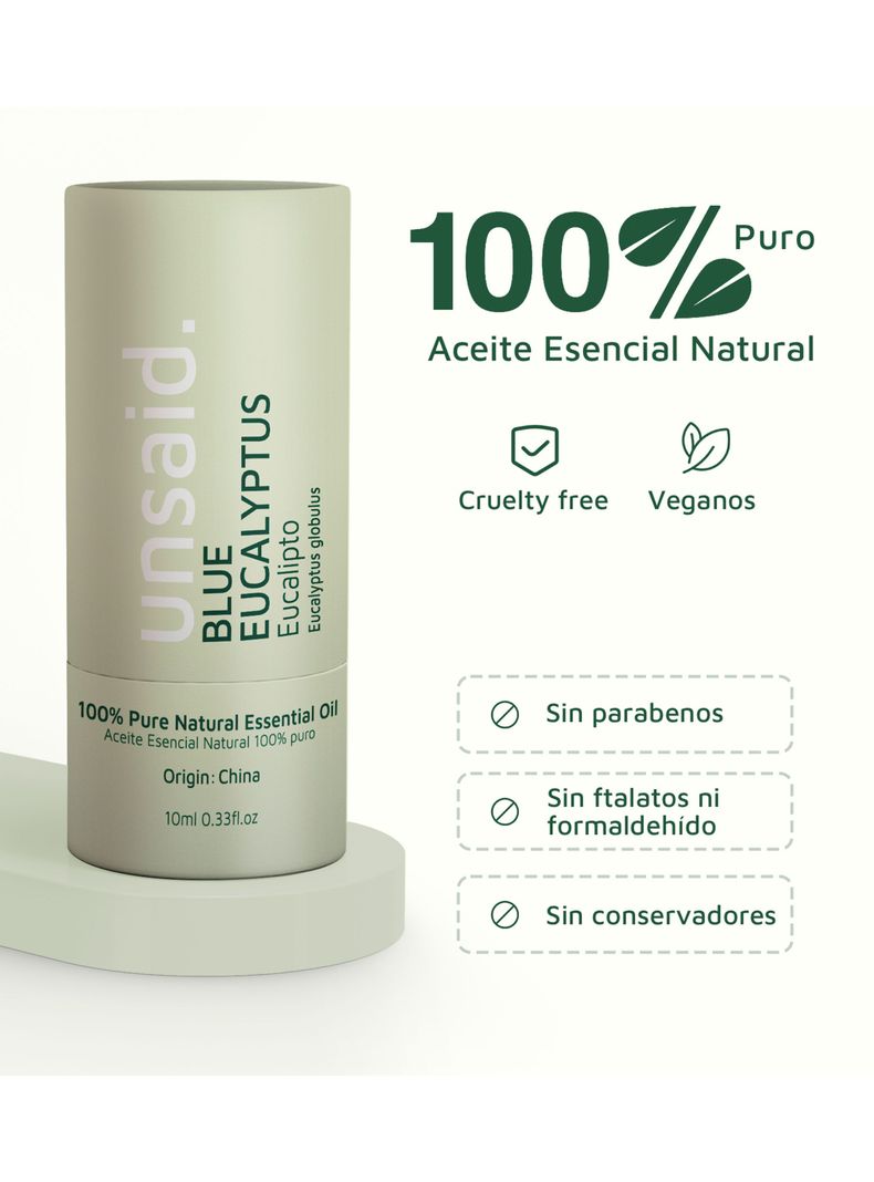 Aceite Esencial de Eucalipto 100% Puro de 10 ml-3