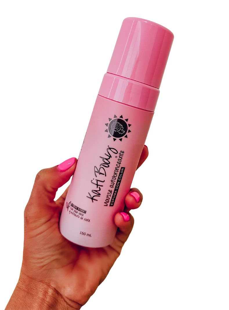 Set Mousse Autobronceante Tradicional + Guante-5