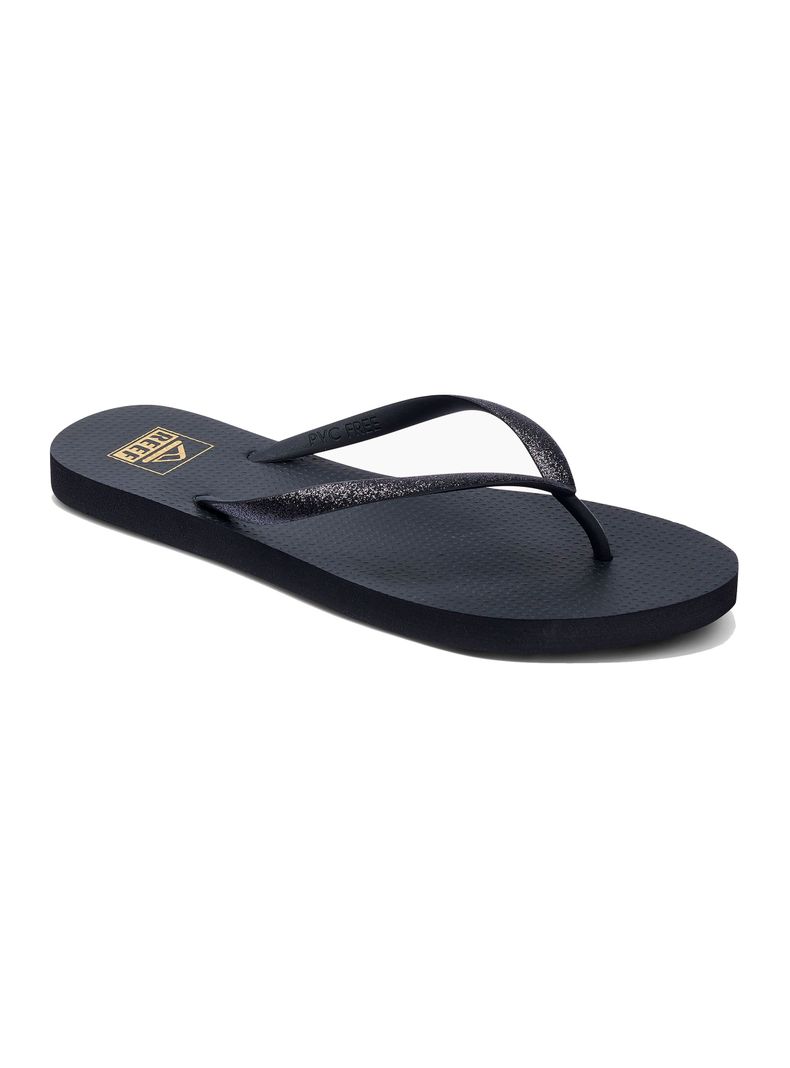Sandalia Black Glitter Seaside Mujer-1