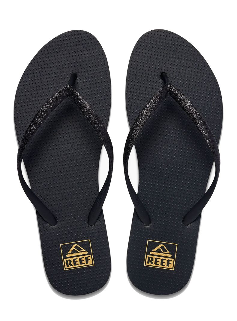 Sandalia Black Glitter Seaside Mujer-0