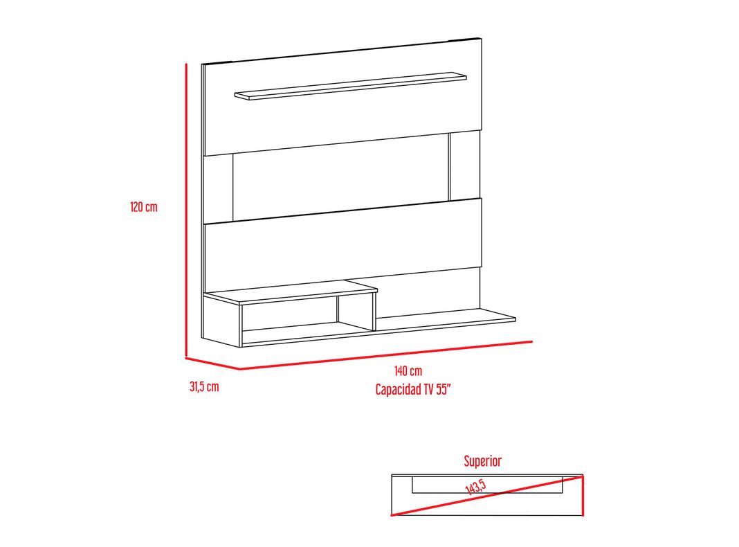 Panel TuHome TV 55" Beijing Wengue TuHome-1