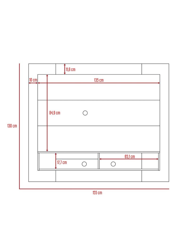 Panel TV 55" The Wall TuHome-2