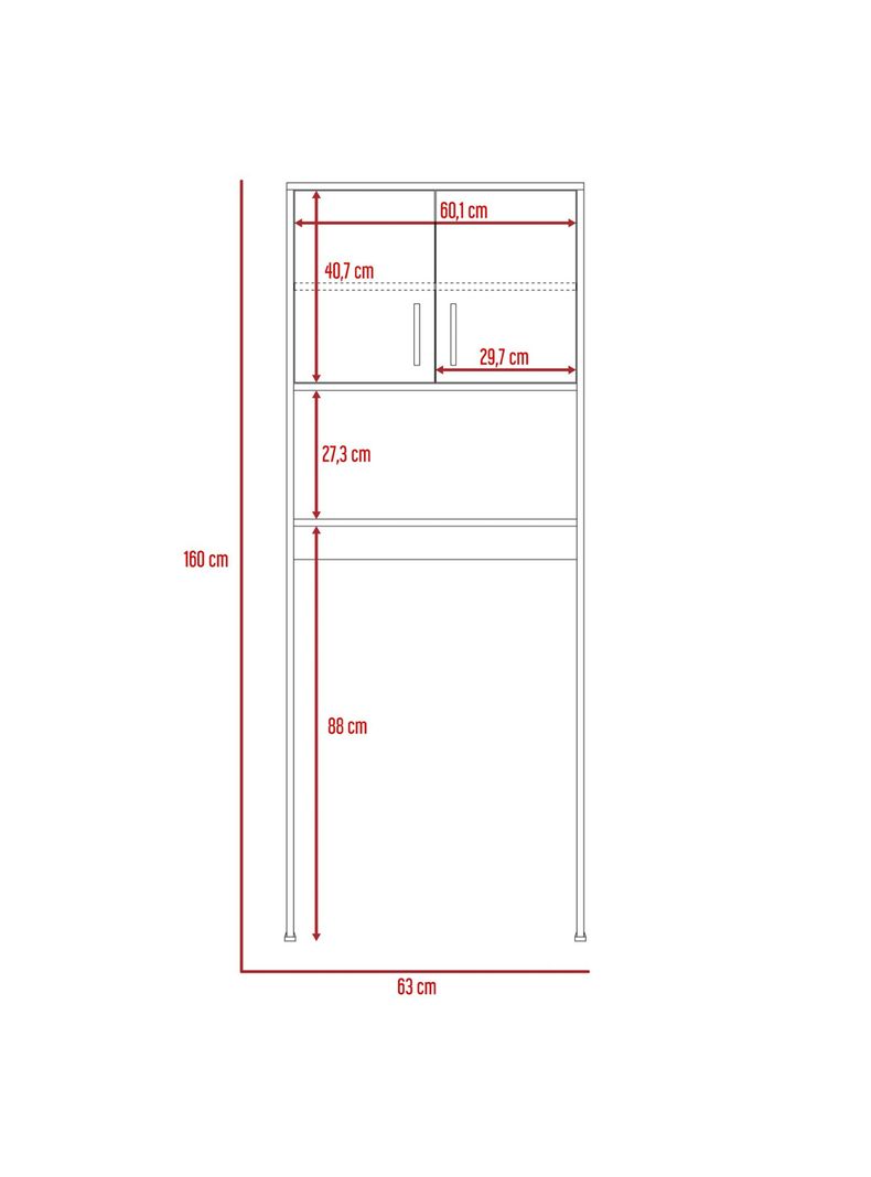Mueble Optimizador de Baño Barcelona TuHome-2