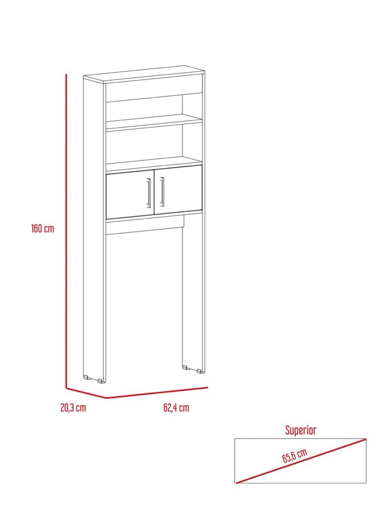 Mueble Optimizador de Baño Madrid-1