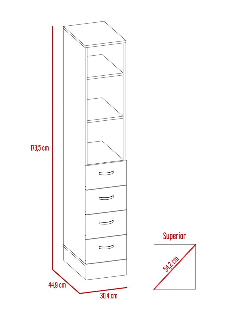 Mueble de Baño Torre Vanguard TuHome-1