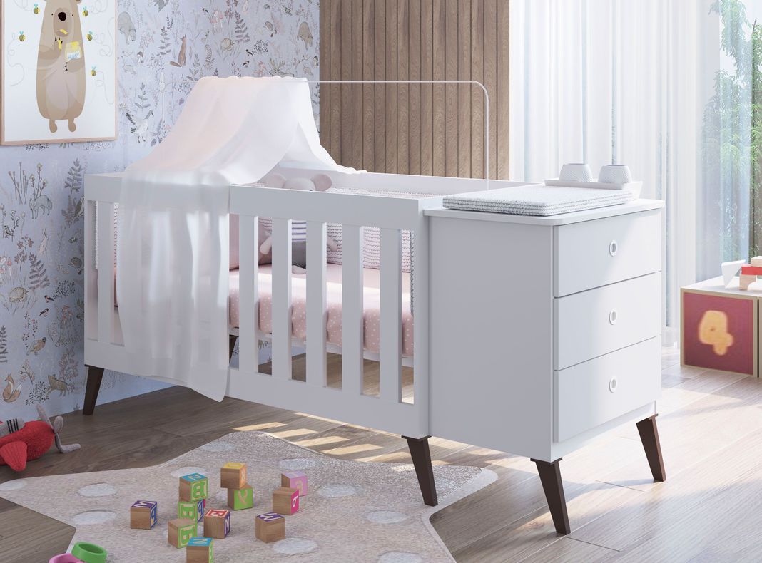 Cuna Encanto Blanca Kidscool-3