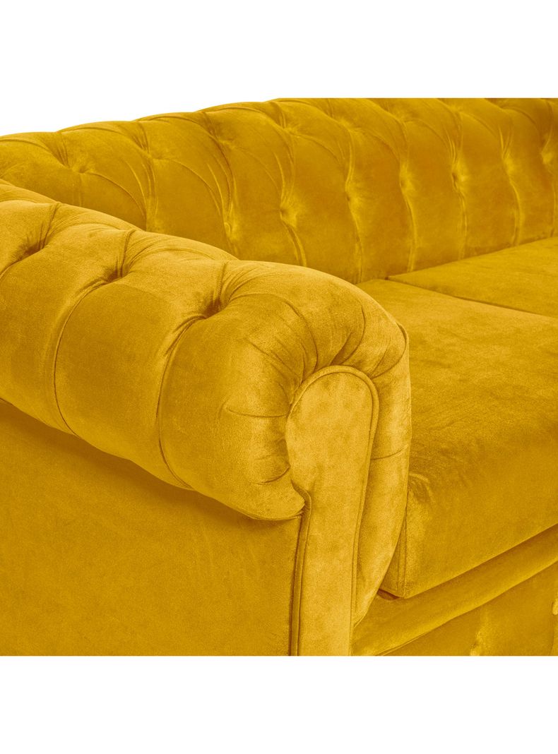 Living Manchester Capitone Felpa 3 Cuerpos + 2 Pouf-3
