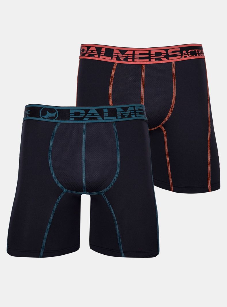 Boxer Extra Largo Bipack Deportivo Microfibra-0