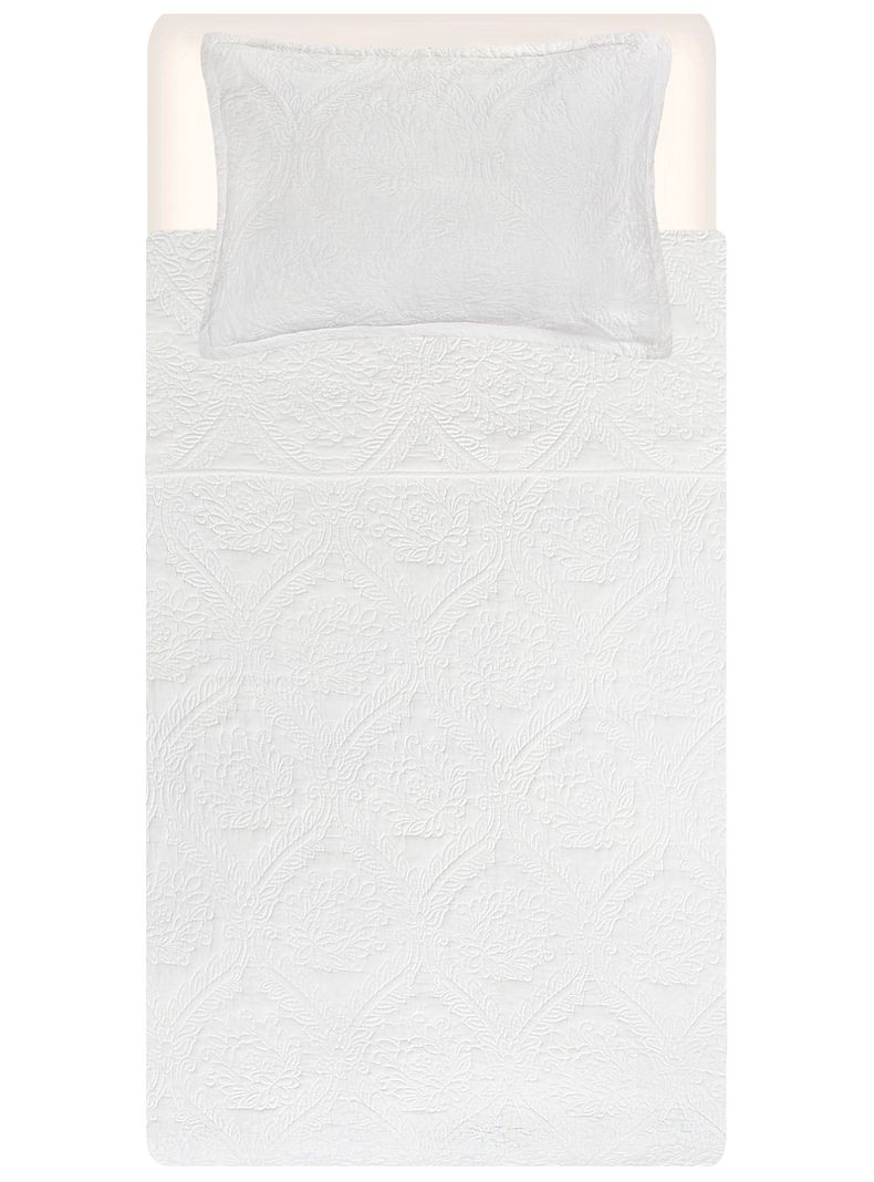 Quilt Unicolor White 1 Plaza-3